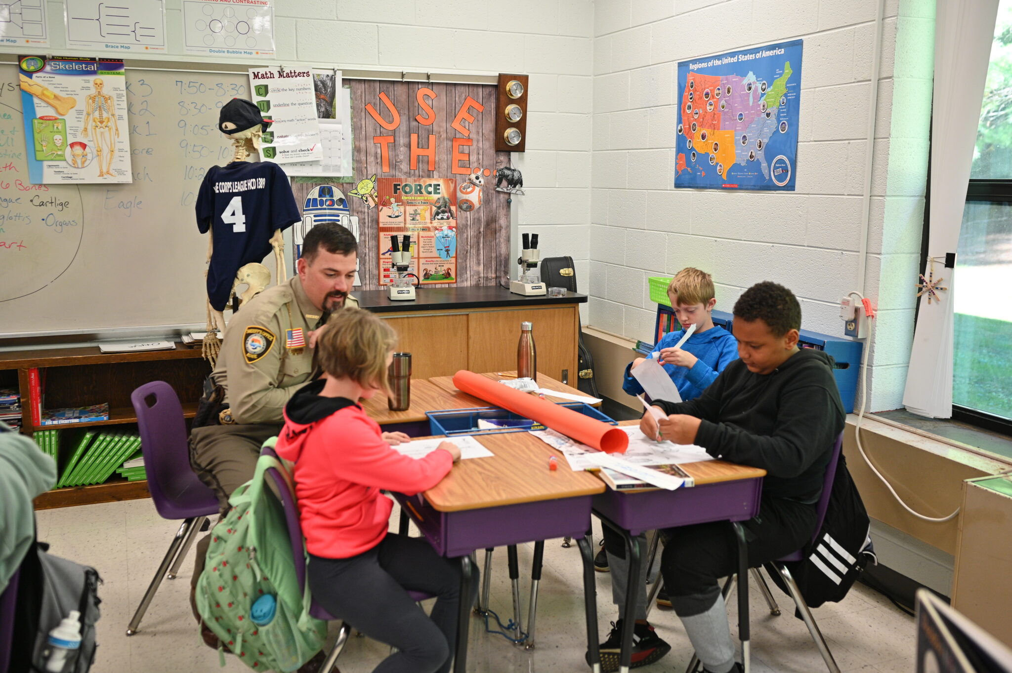 Tour Of Mountain View Elementary School Ashe County Sheriff s Office